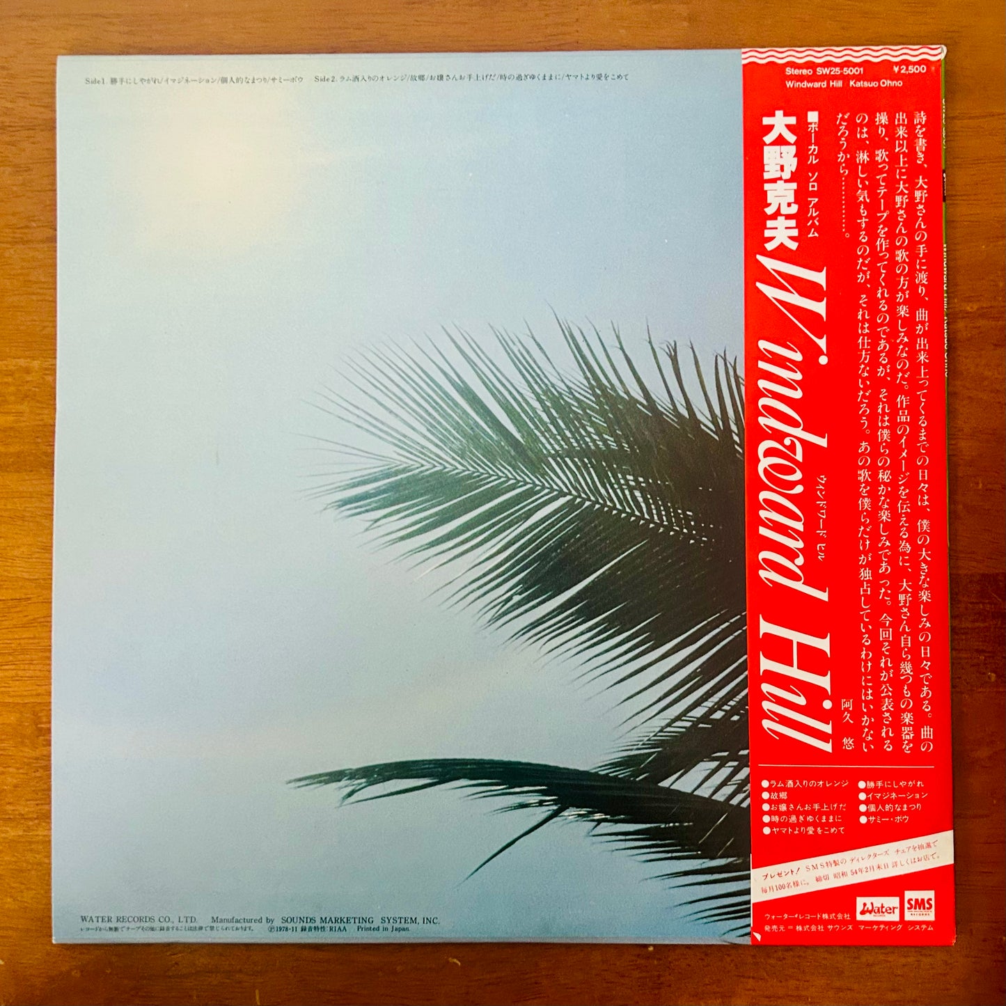 Katsuo Ohno/ Windward Hill  (original 1978)