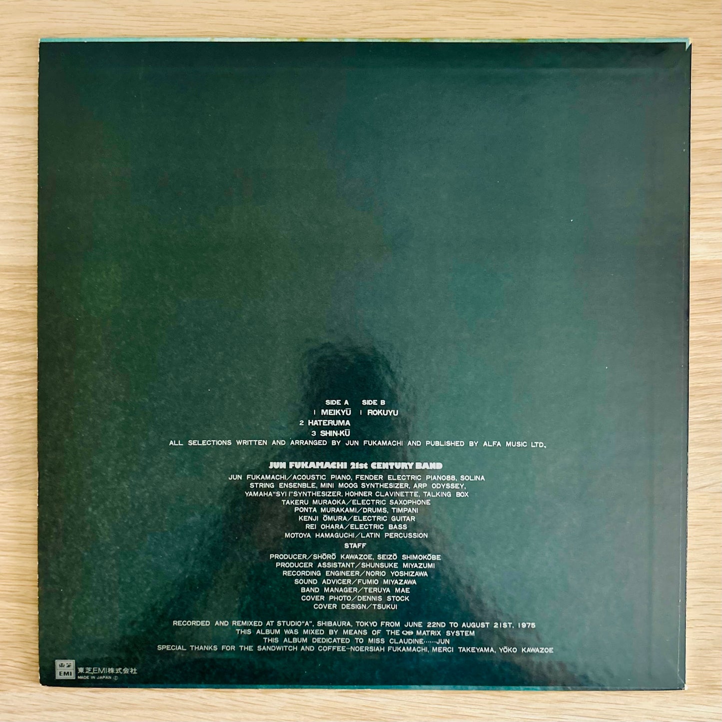 Jun Fukamachi 21st Century Band/ Rokuyu   (original 1975)