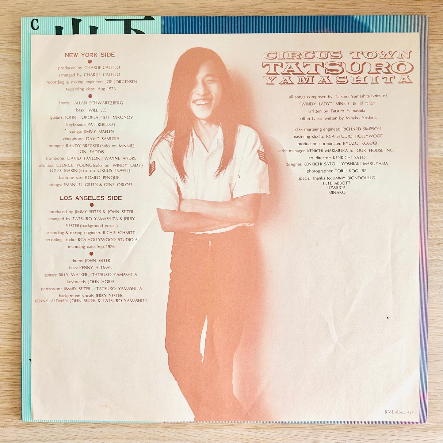 Tatsuro Yamashita/ Circus Town  (original 1976)