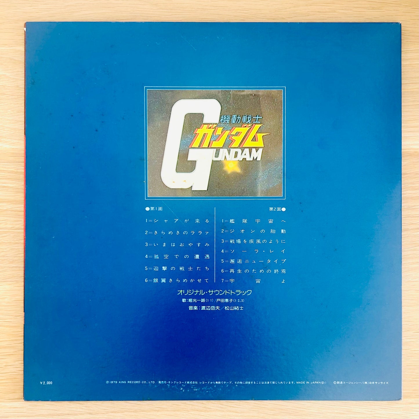 O.S.T./ Mobile Suit Gundam: Gundam on the Battlefield  (original 1979)