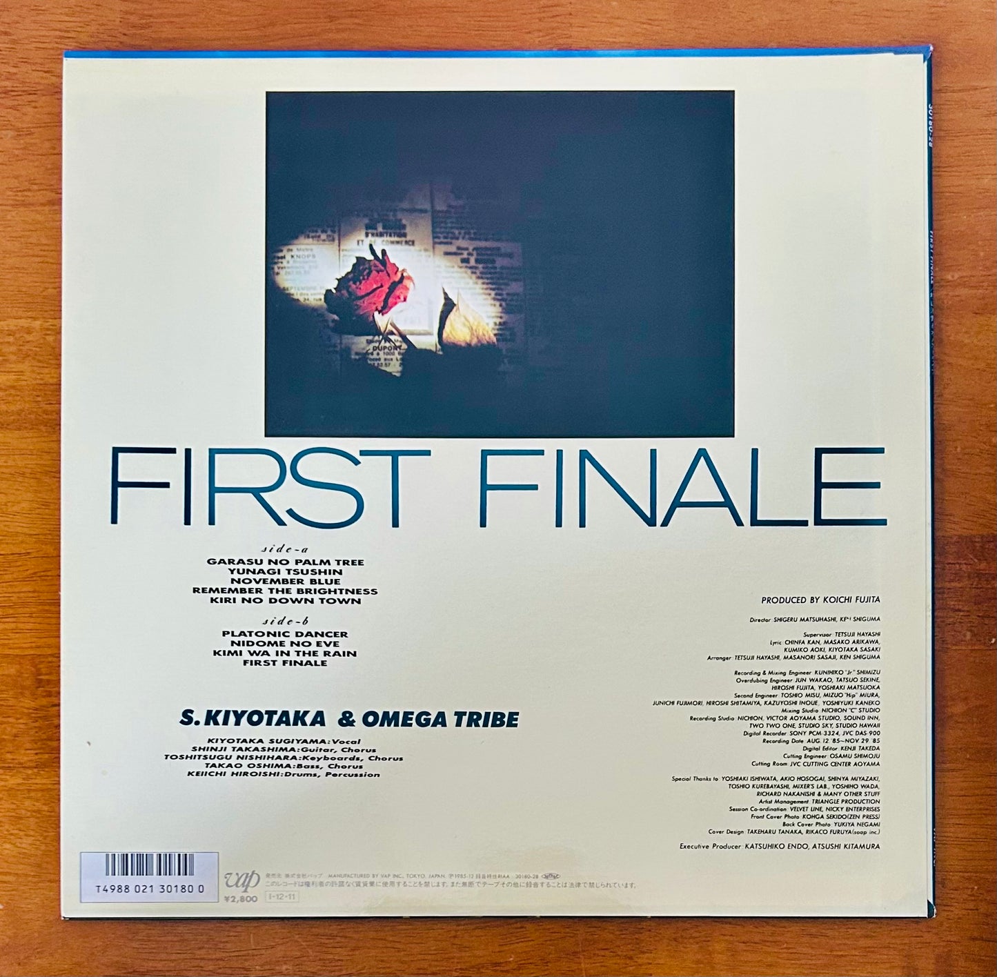 Kiyotaka Sugiyama & Omega Tribe/ First Finale  (original 1985)
