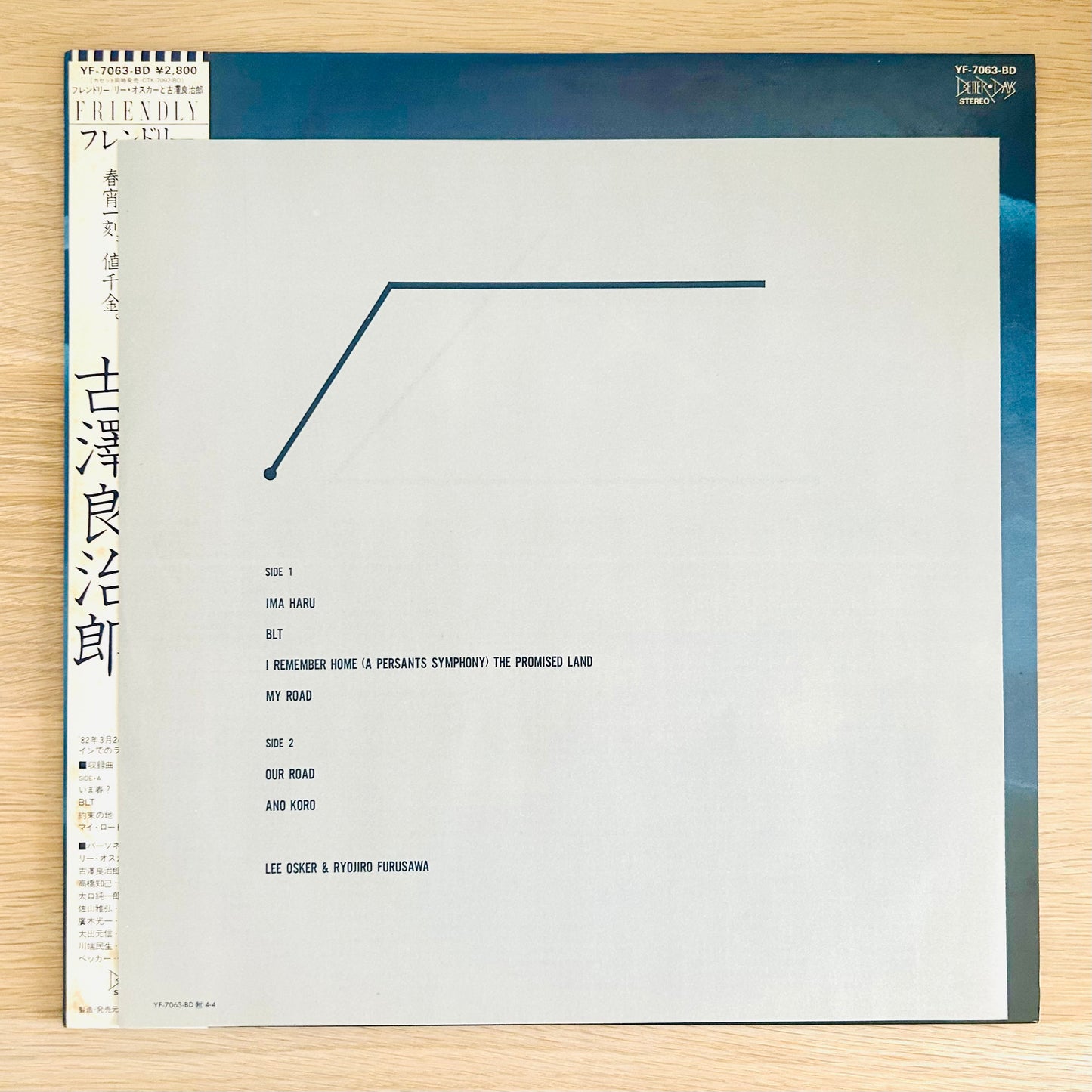 Lee Oskar&Ryojiro Furusawa/ Friendly  (original 1982)