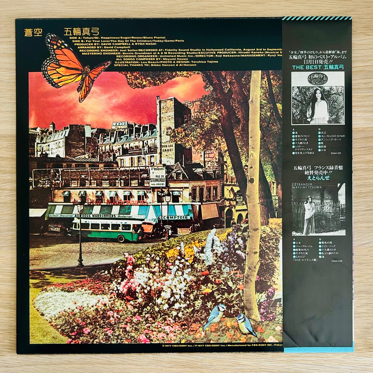 Mayumi Itsuwa / Aozora  (original 1977)