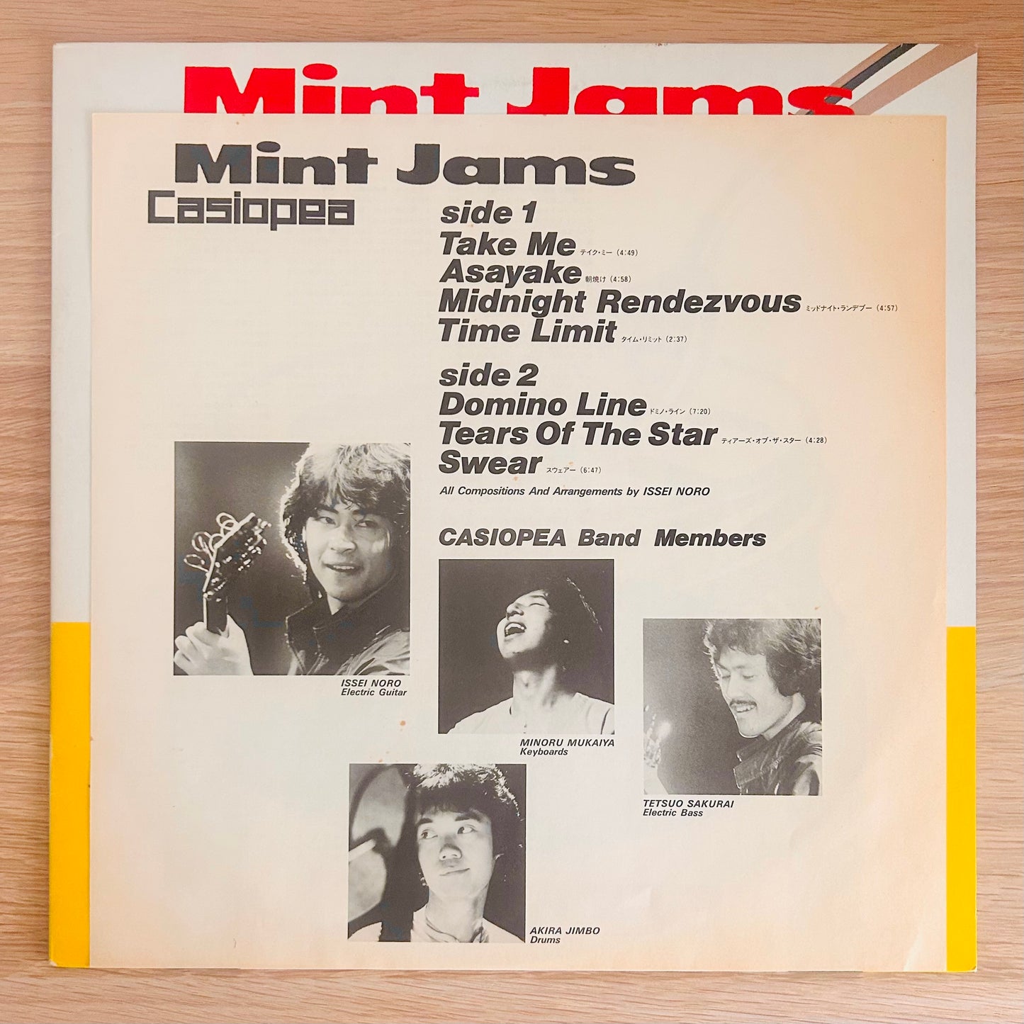 Casiopea/ Mint Jams（originalJapanPress1982）