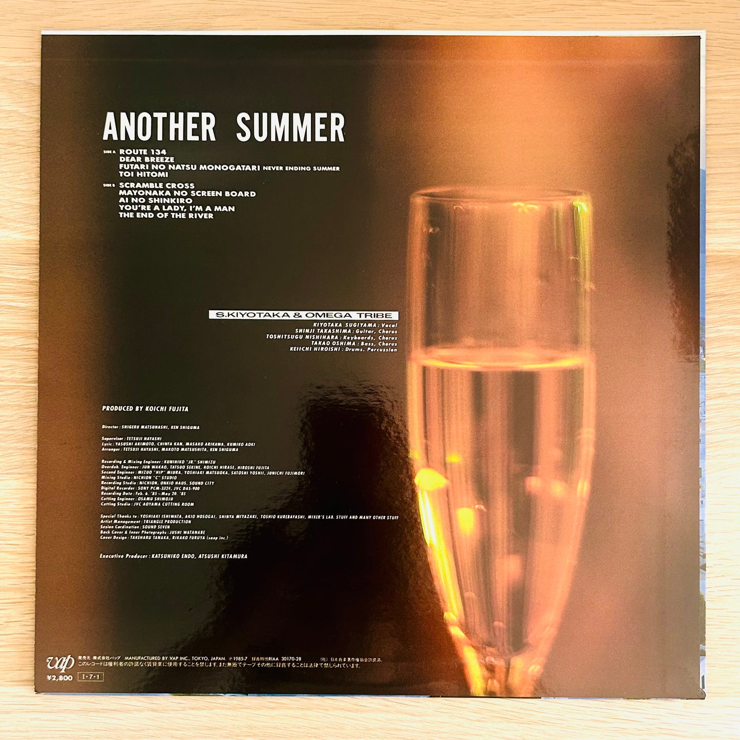 Kiyotaka Sugiyama & Omega Tribe/ Another Summer  (original 1985)