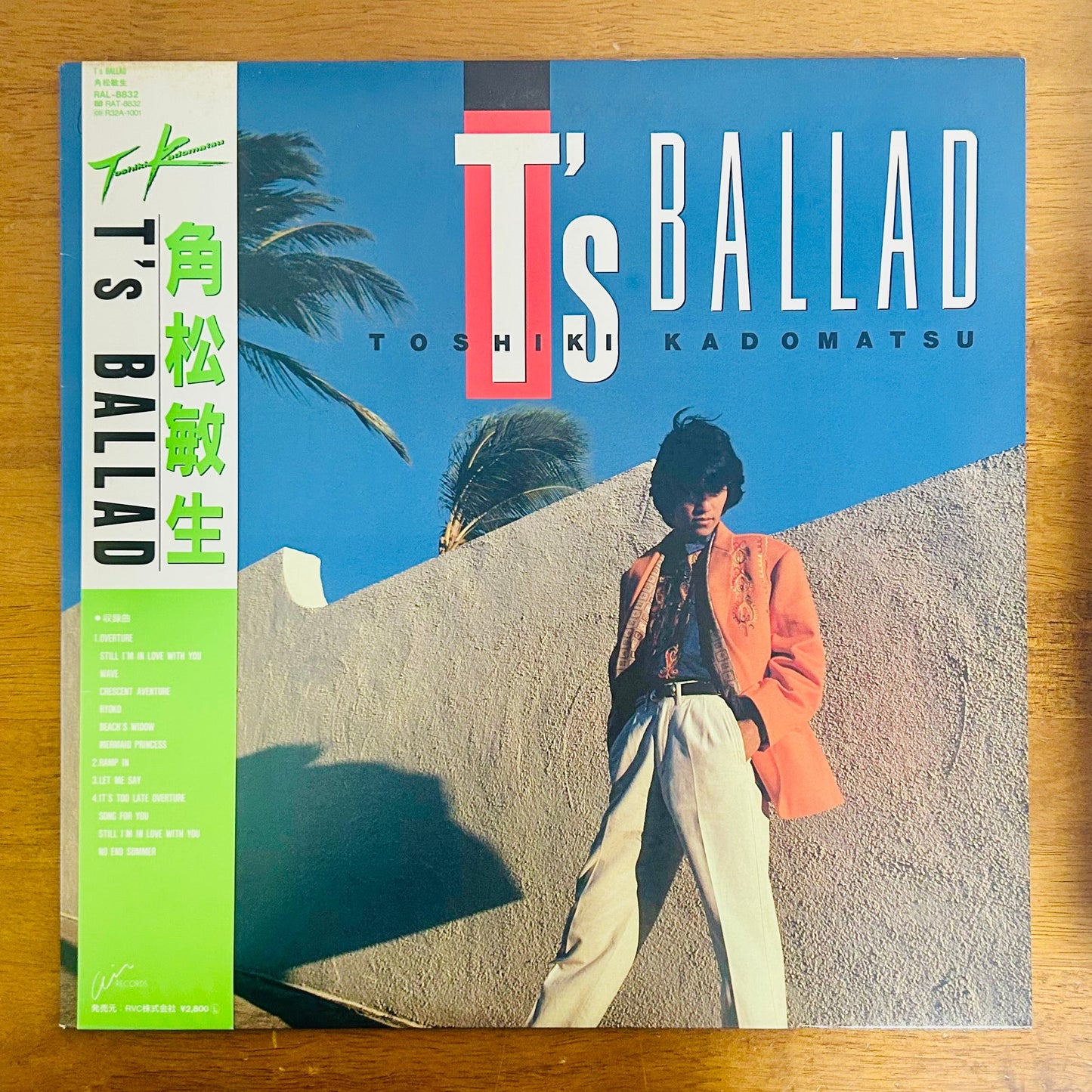 Toshiki Kadomatsu / T’s Ballad  (original 1985)