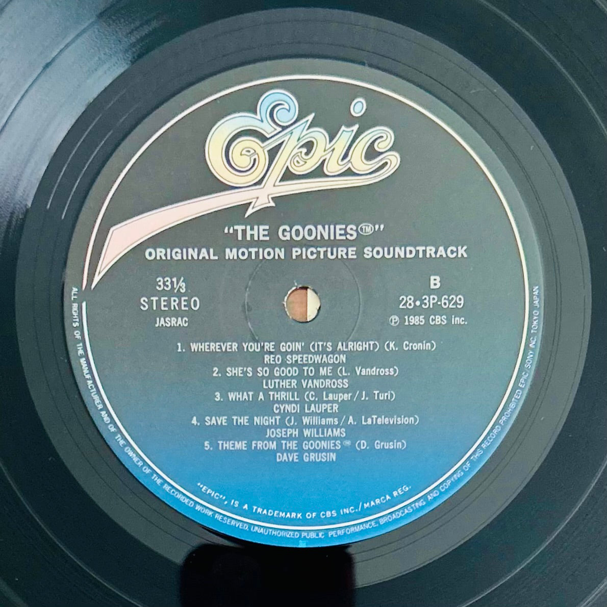 The Goonies / O.S.T   (JAPAN PRESS 1985)