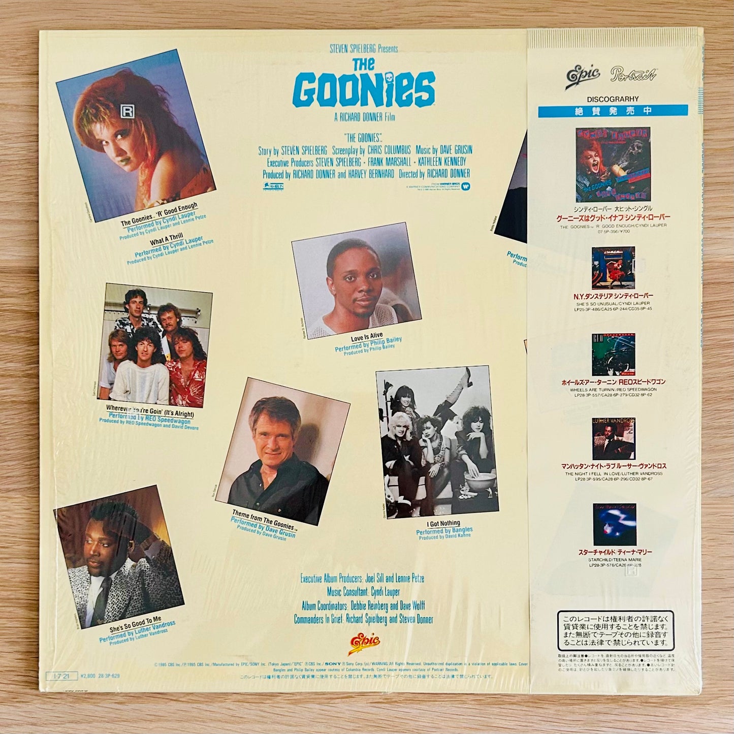 The Goonies / O.S.T   (JAPAN PRESS 1985)
