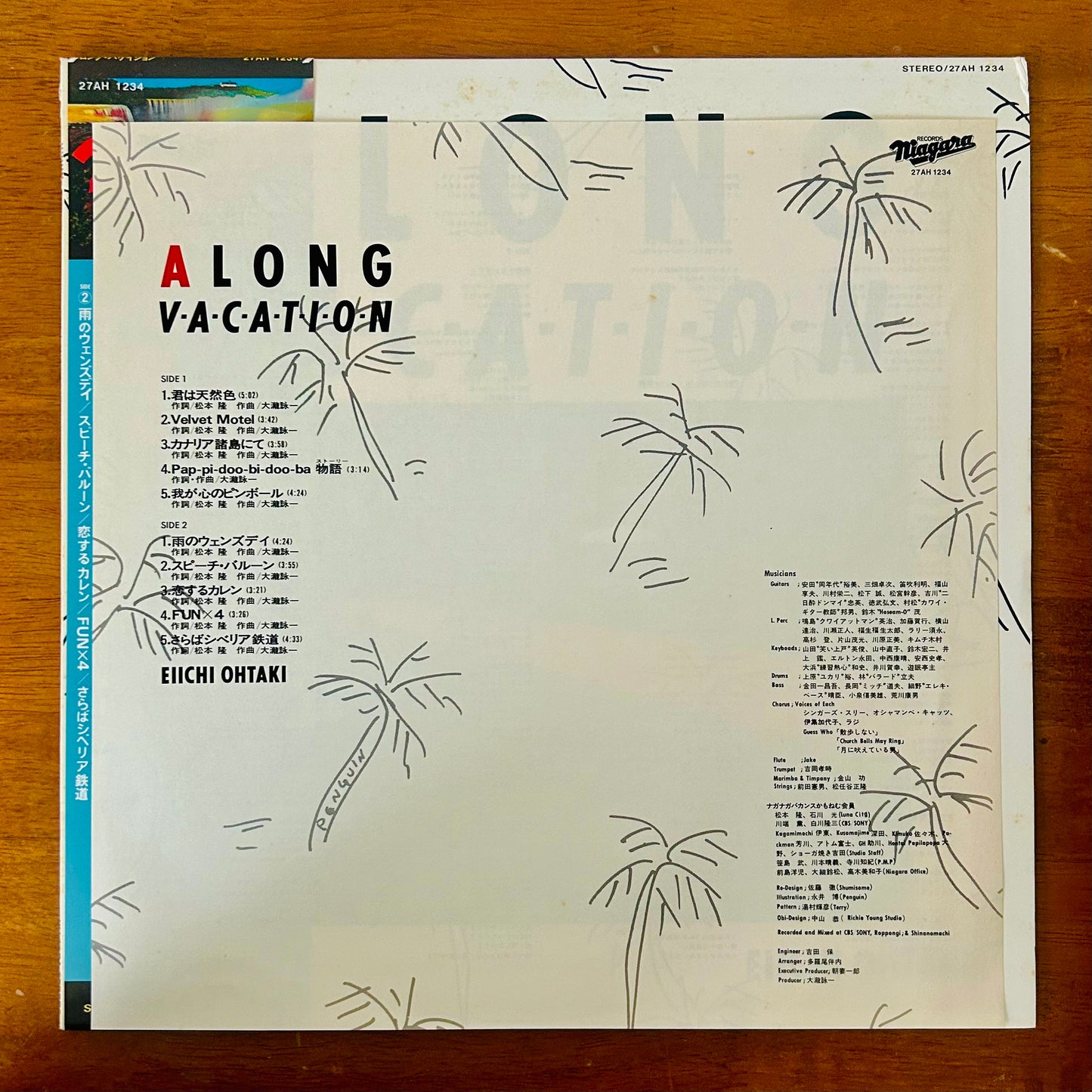 Eiichi Ohtaki/ A Long Vacation  (original 1981)