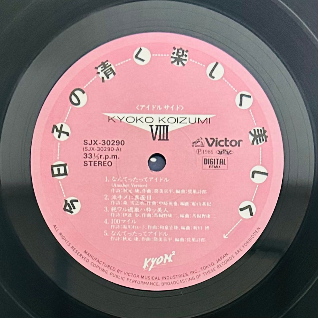 Kyoko Koizumi/ Kyoko’s Pure, Joyful, and Beautiful Life (original 1986)