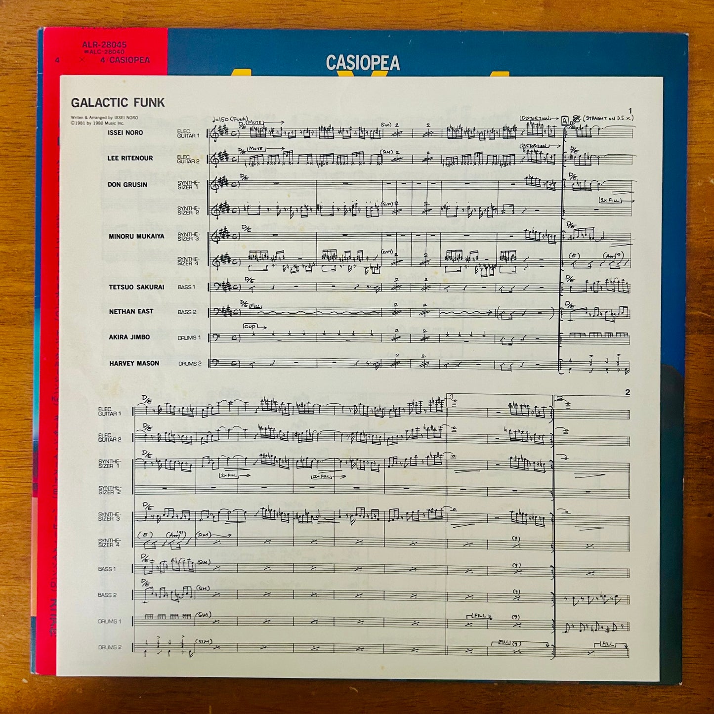 Casiopea/ 4 × 4  (original 1982)