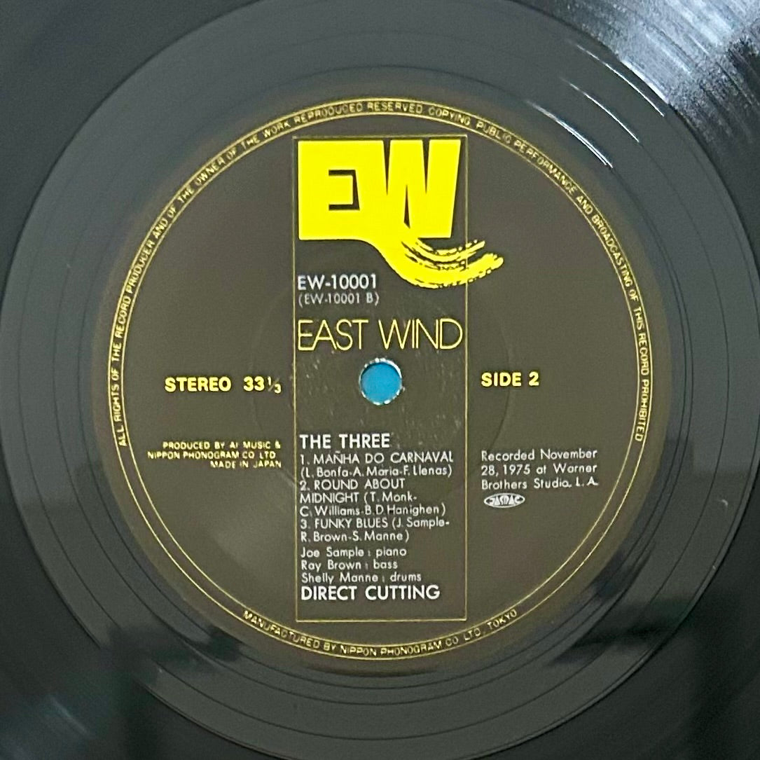 Joe Sample – Ray Brown – Shelly Manne / The Three (original 1976)