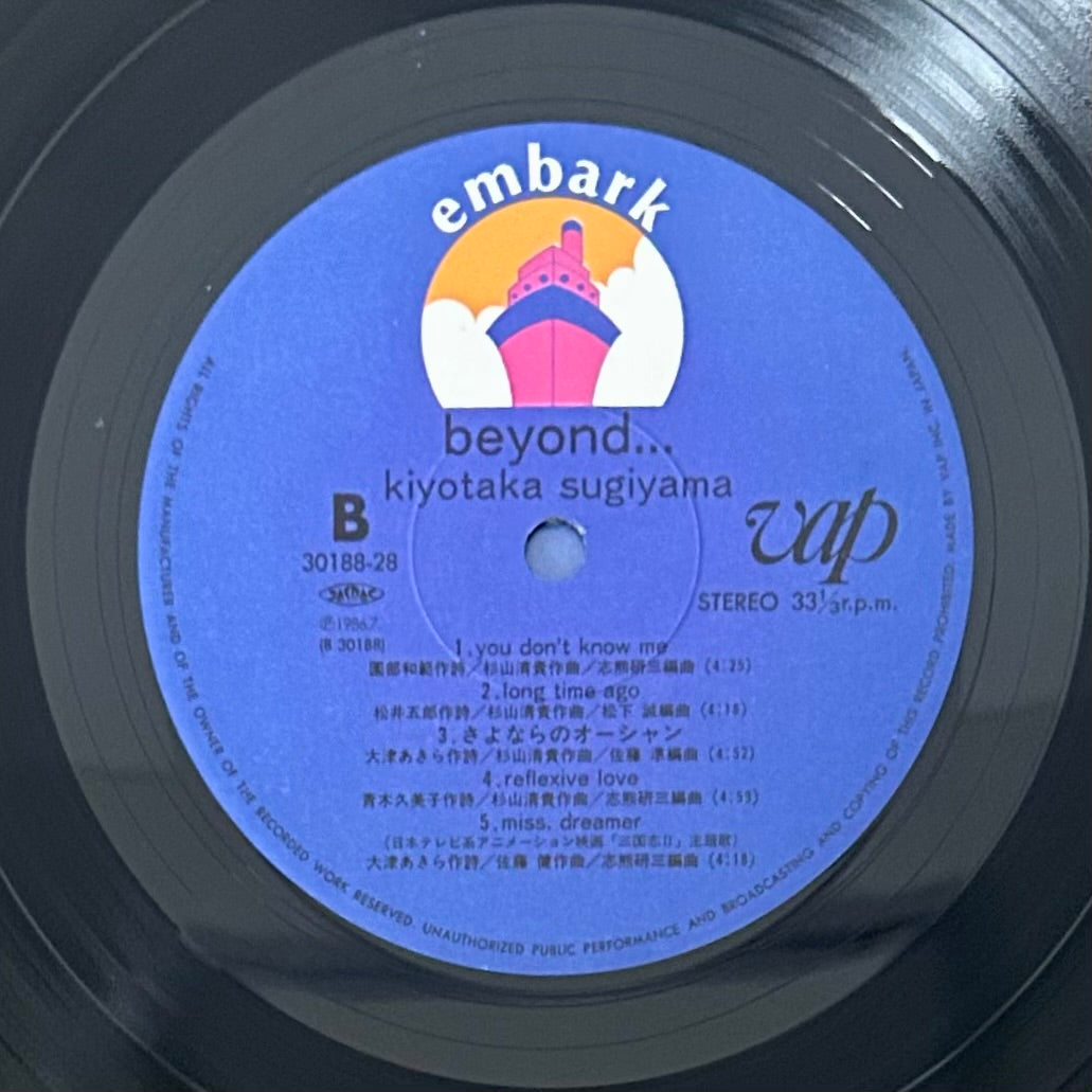 Kiyotaka Sugiyama/ Beyond…  (original 1986)