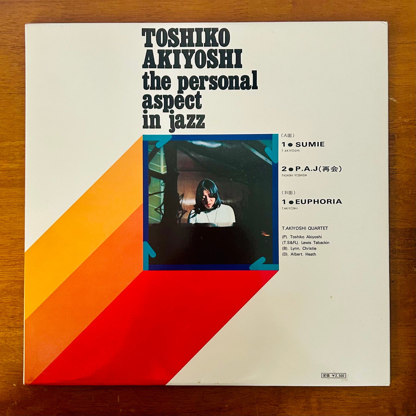 Toshiko Akiyoshi / The Personal Aspect In Jazz  (original 1971)