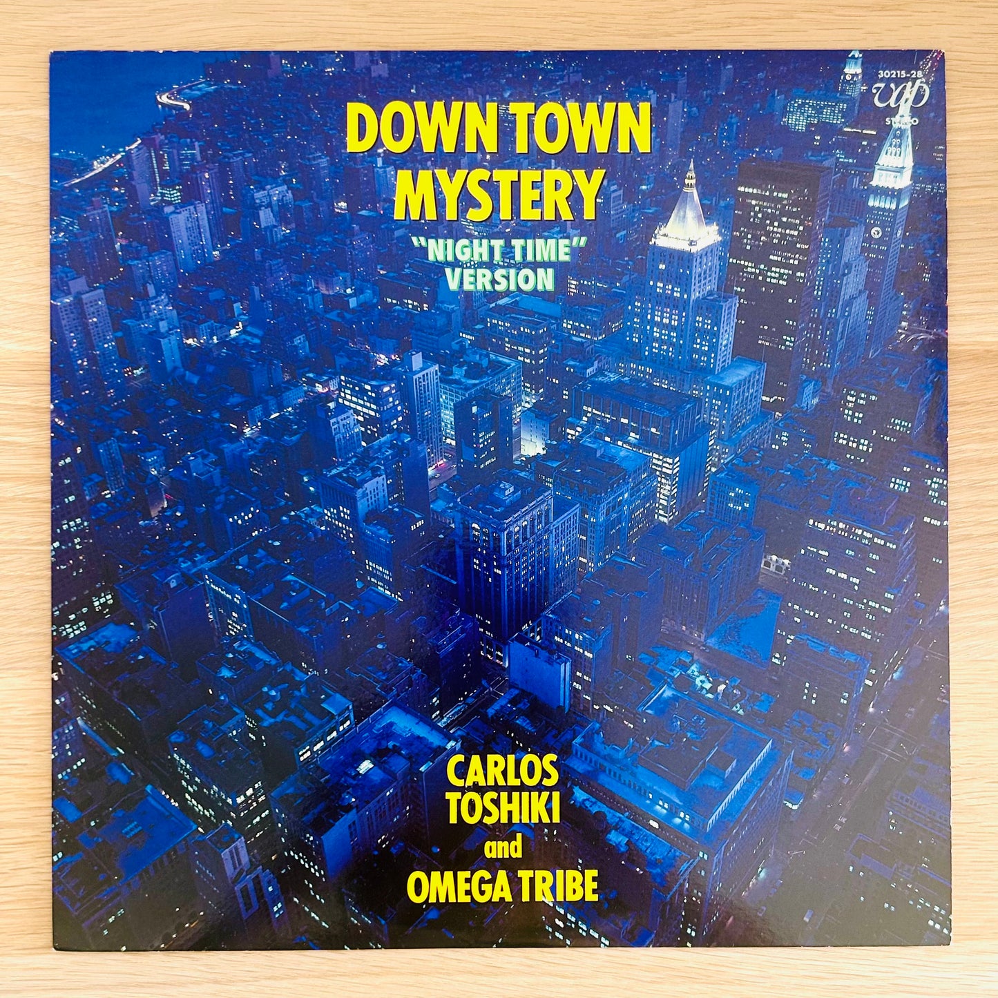 Carlos Toshiki & Omega Tribe/ Down Town Mystery Night Time Version  (original 1988)