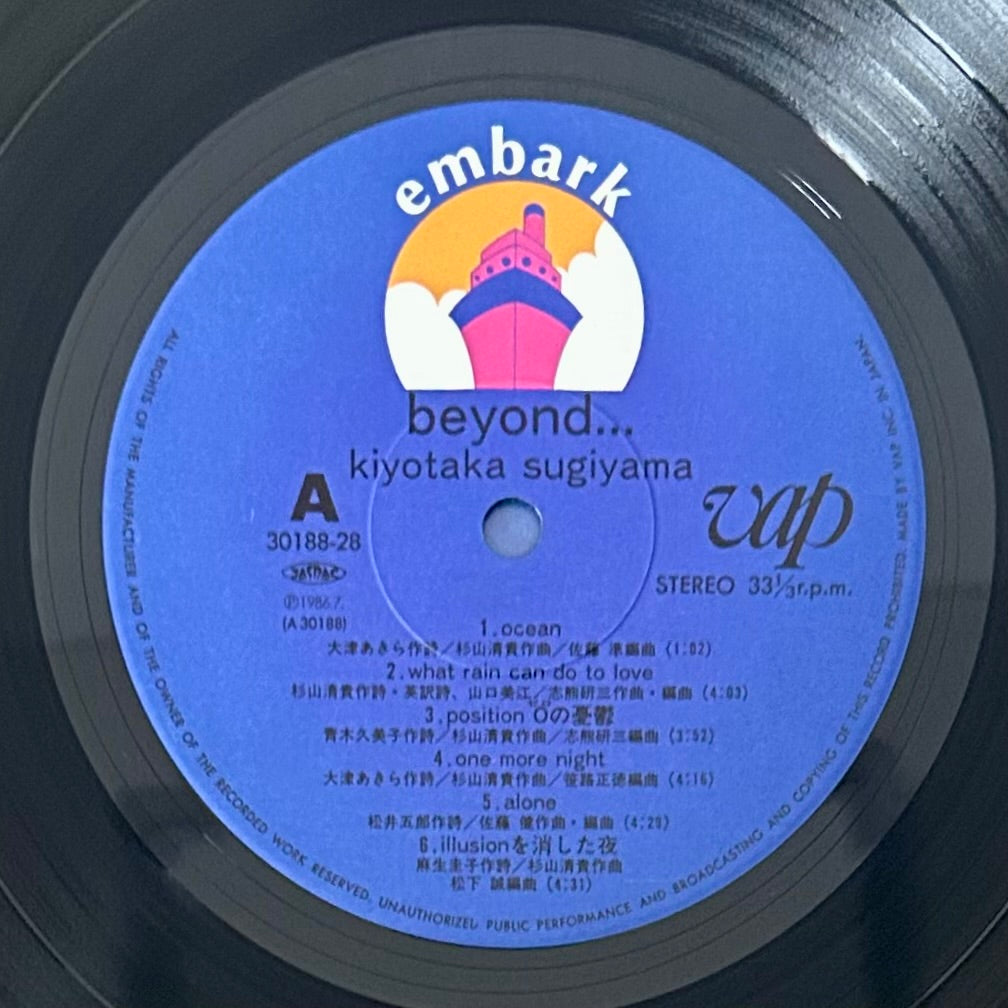 Kiyotaka Sugiyama/ Beyond…  (original 1986)
