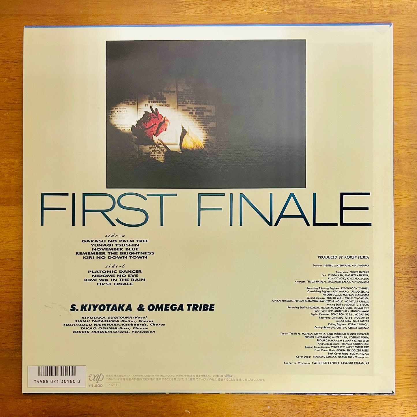 Kiyotaka Sugiyama & Omega Tribe/ First Finale  (original 1985)