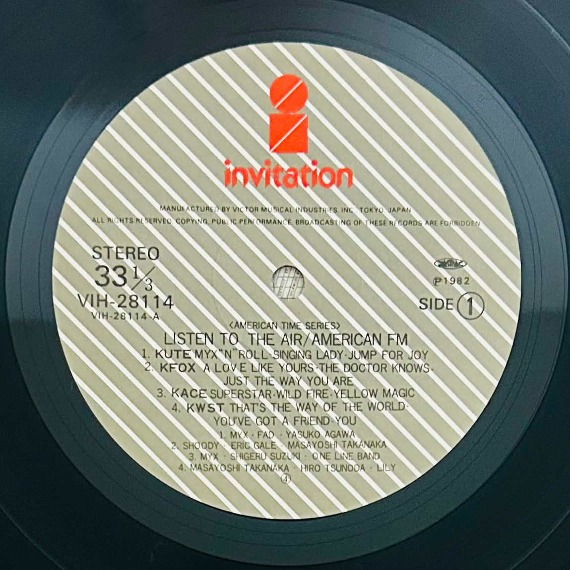 Various/ Listen To The Air - American FM  (Compilation 1983)