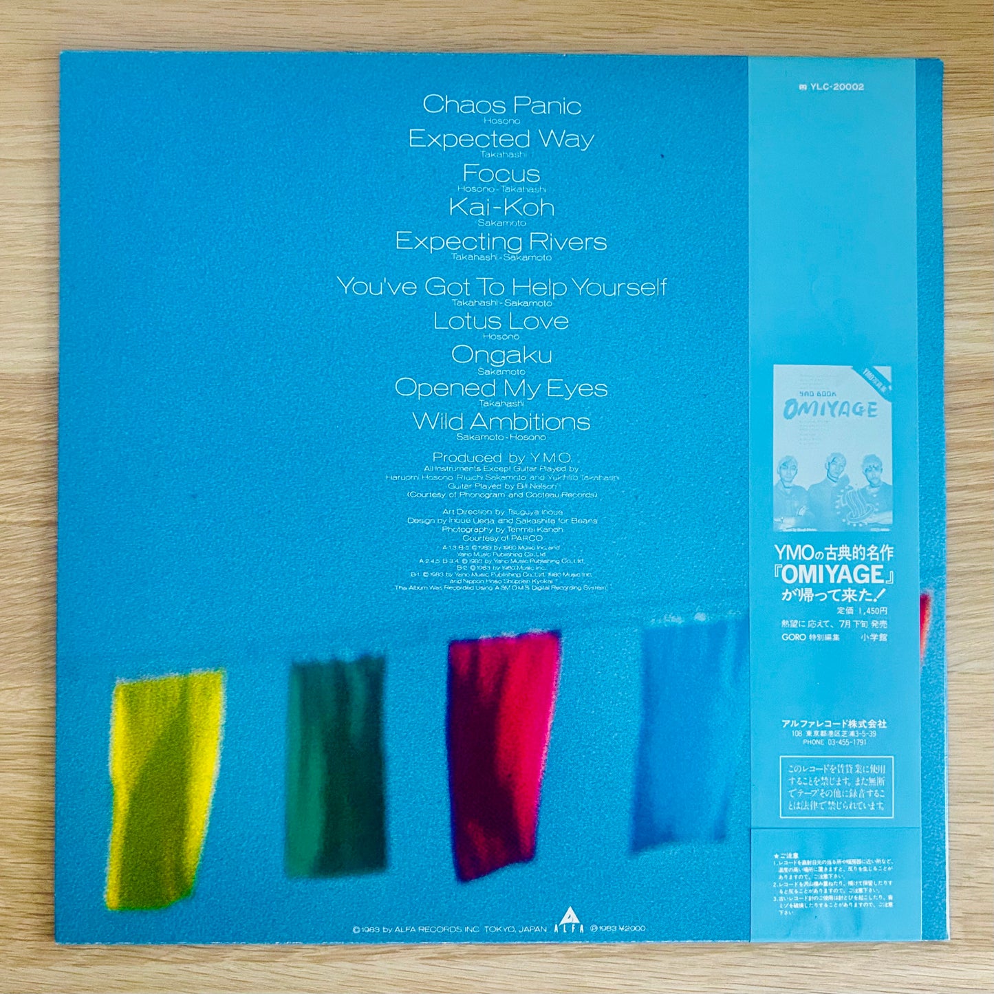 YMO (Yellow Magic Orchestra) / Naughty Boys-Instrumental  (original 1983)