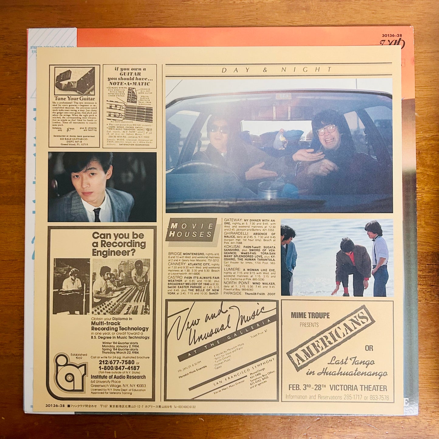 Kiyotaka Sugiyama & Omega Tribe/ River’s Island  (original 1984)