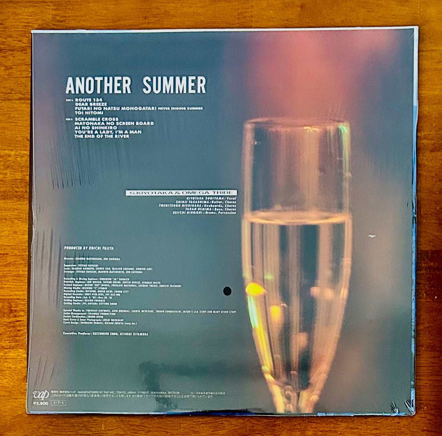 Kiyotaka Sugiyama & Omega Tribe/ Another Summer  (original 1985)