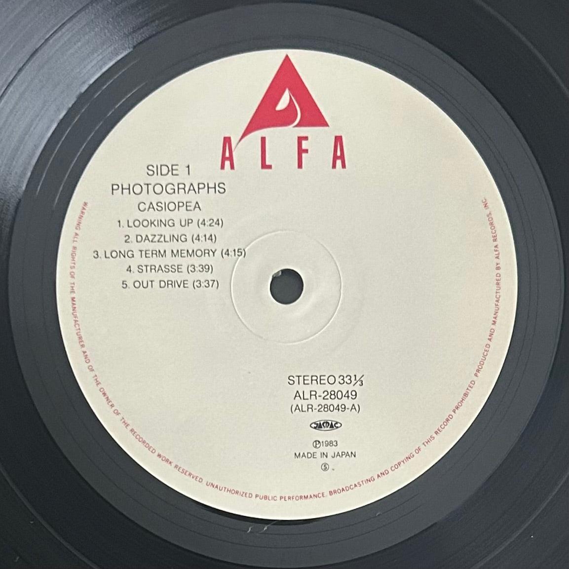 Casiopea / Photographs  (original 1983)