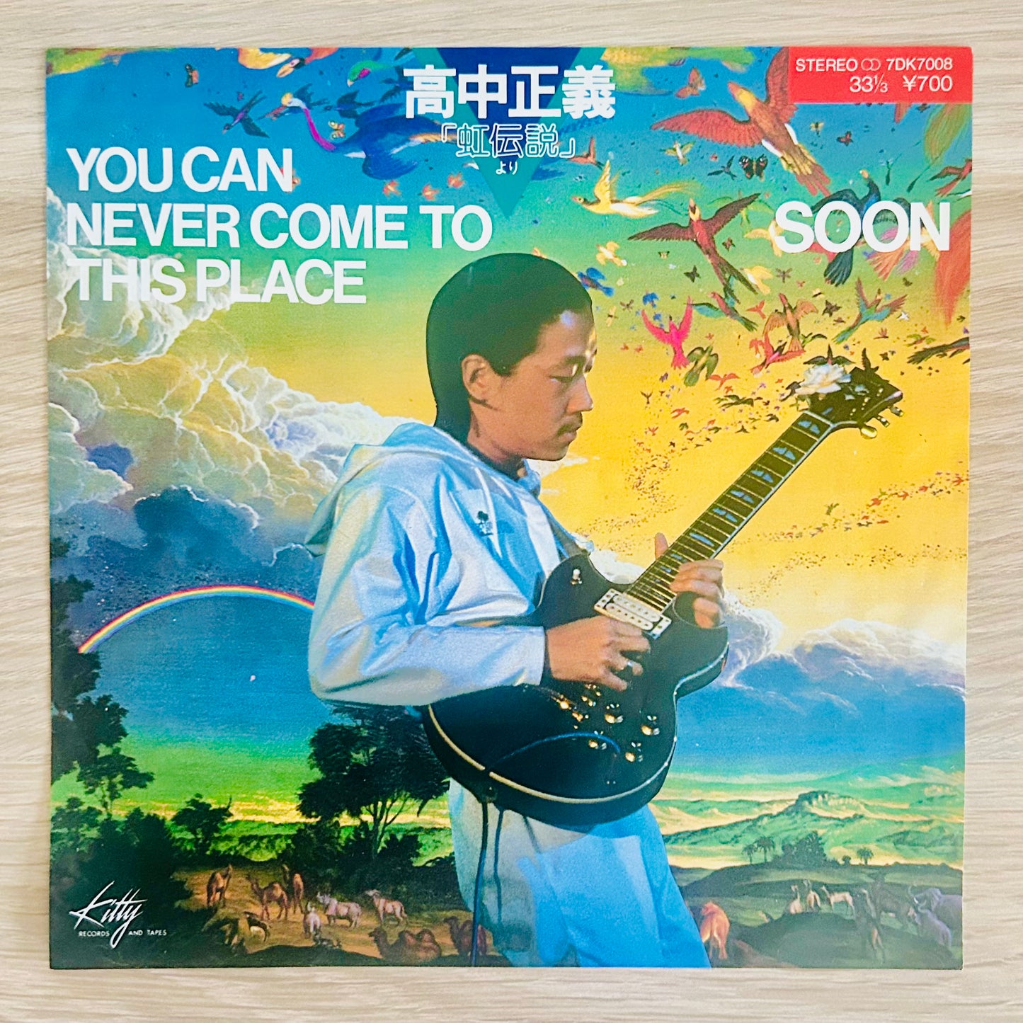 Masayoshi Takanaka/ You Can Never Come To This Place / Soon  (original 1981)  7"
