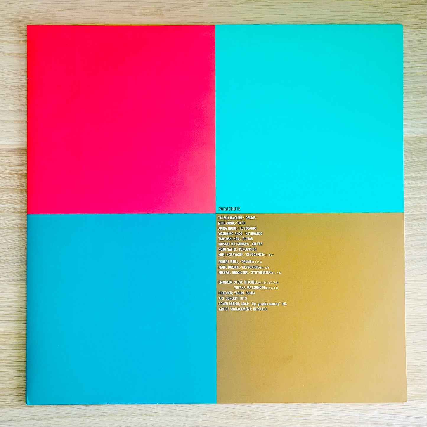 Parachute/ Colours  (Compilation 1982)