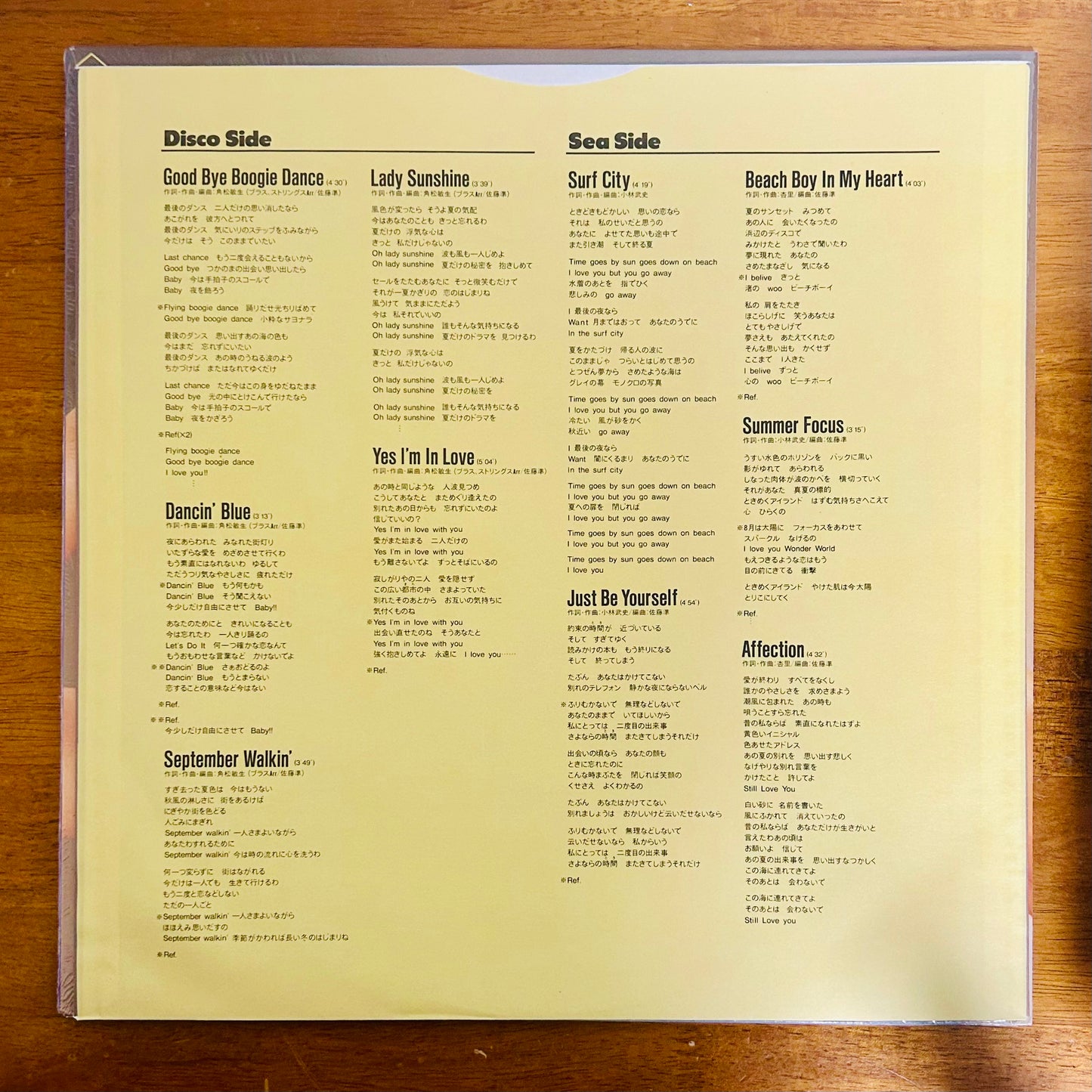 Anri / Bi·Ki·Ni  (original 1983)