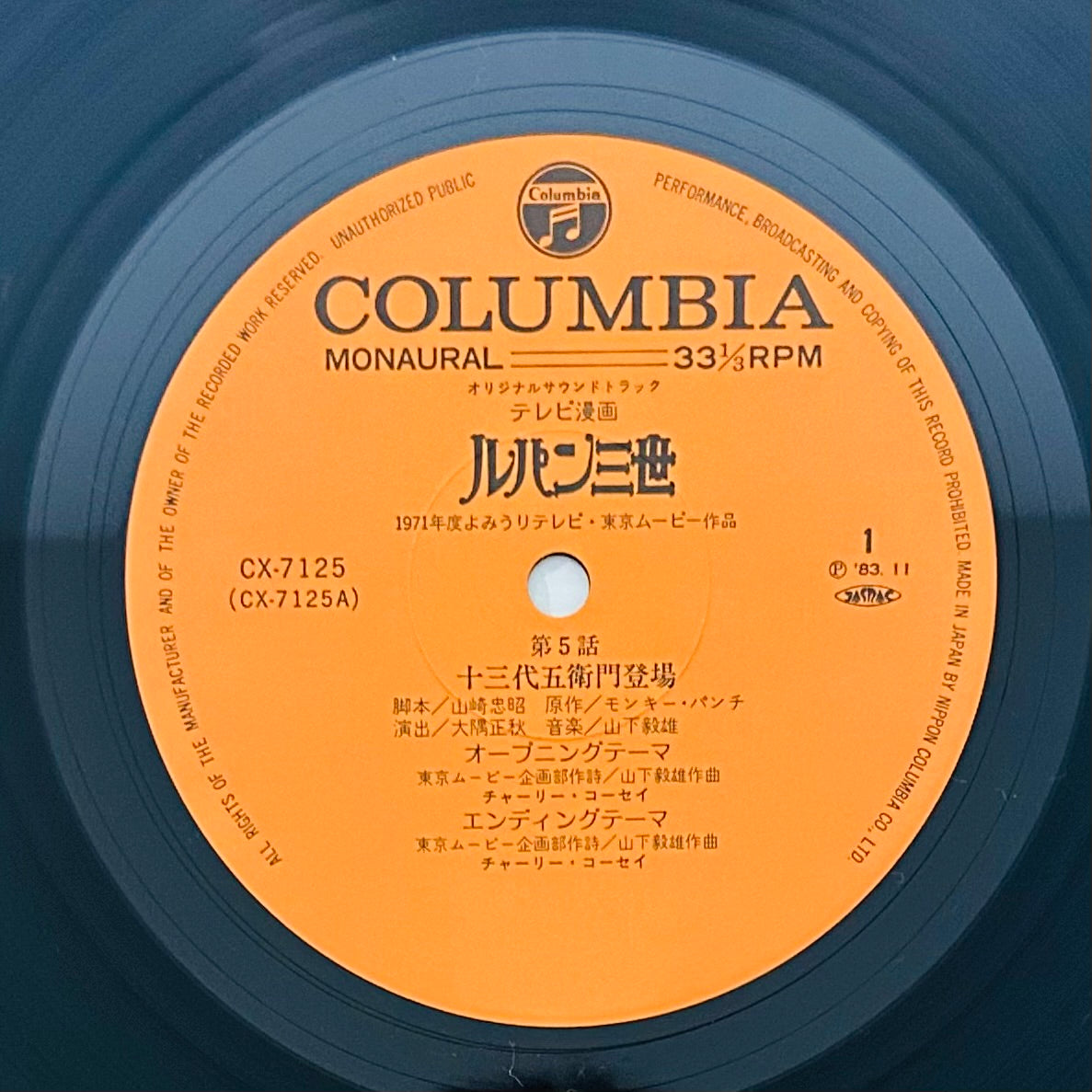Lupin Ⅲ O.S.T. （original1983）