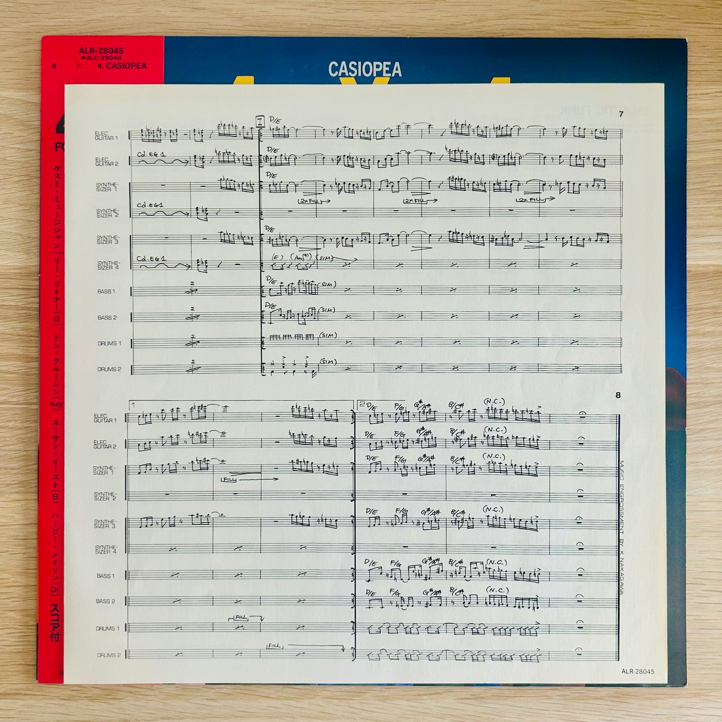 Casiopea/ 4 × 4  (original 1982)