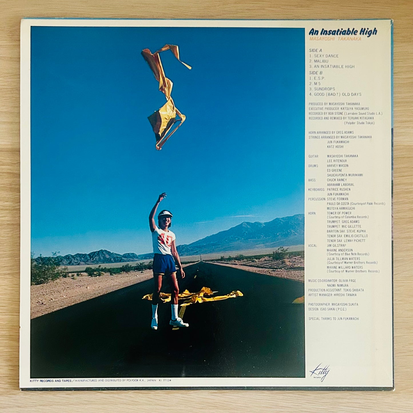 Masayoshi Takanaka / An Insatiable High  (original 1977)
