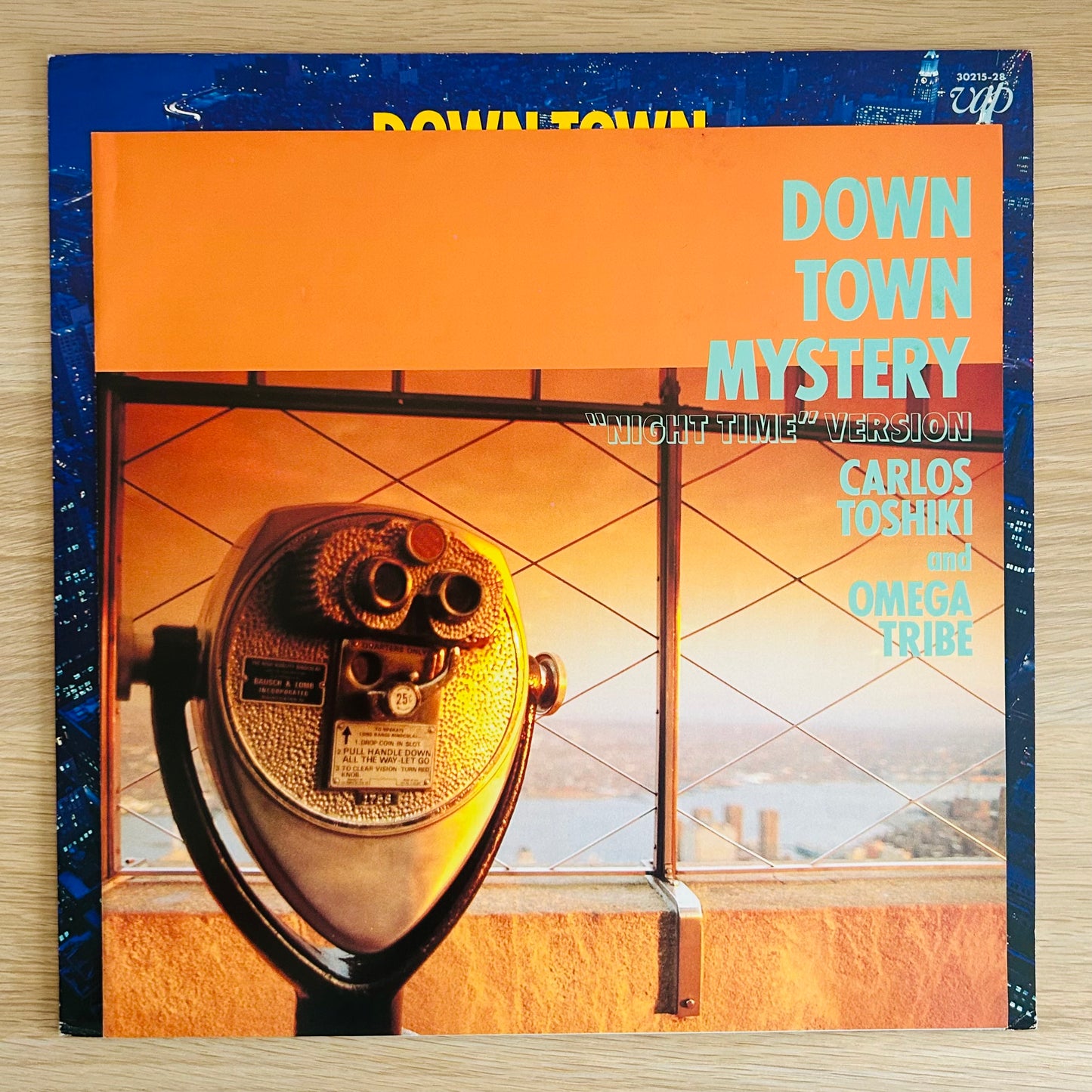 Carlos Toshiki & Omega Tribe/ Down Town Mystery Night Time Version  (original 1988)