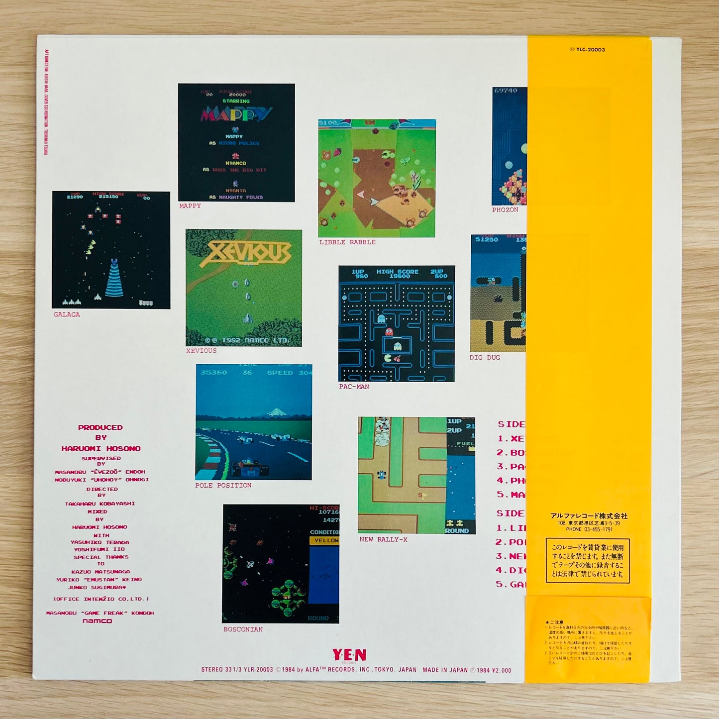 Haruomi Hosono/ Video Game Music  (original 1984)