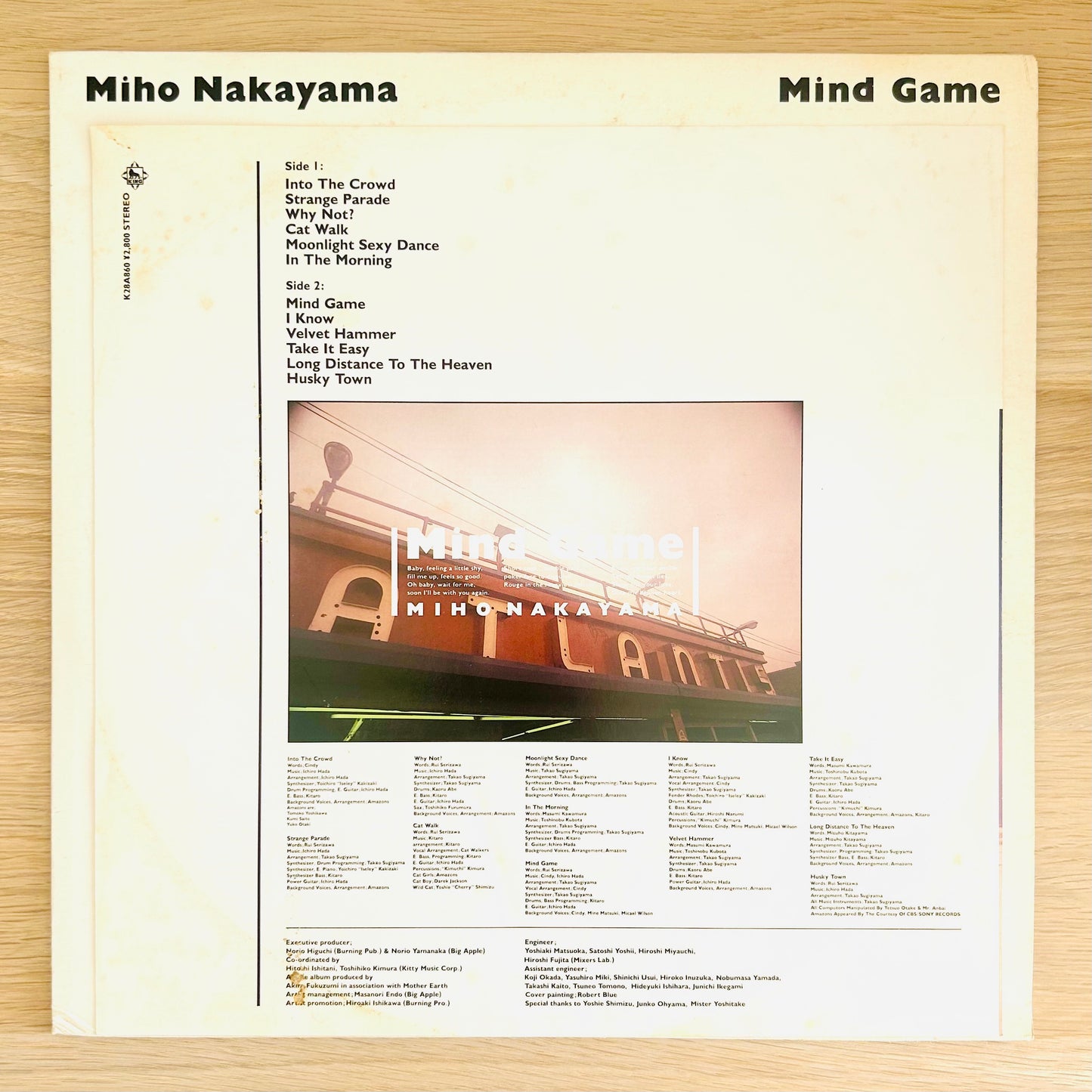 Miho Nakayama/ Mind Game  (original 1988)