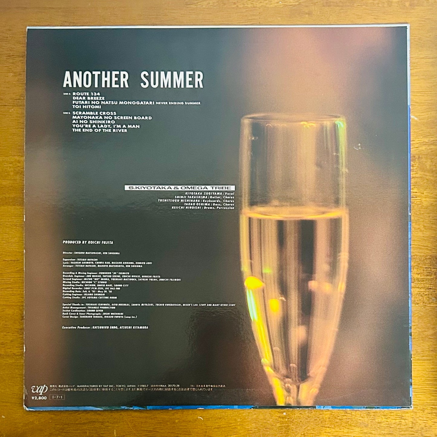 Kiyotaka Sugiyama & Omega Tribe/ Another Summer  (original 1985)