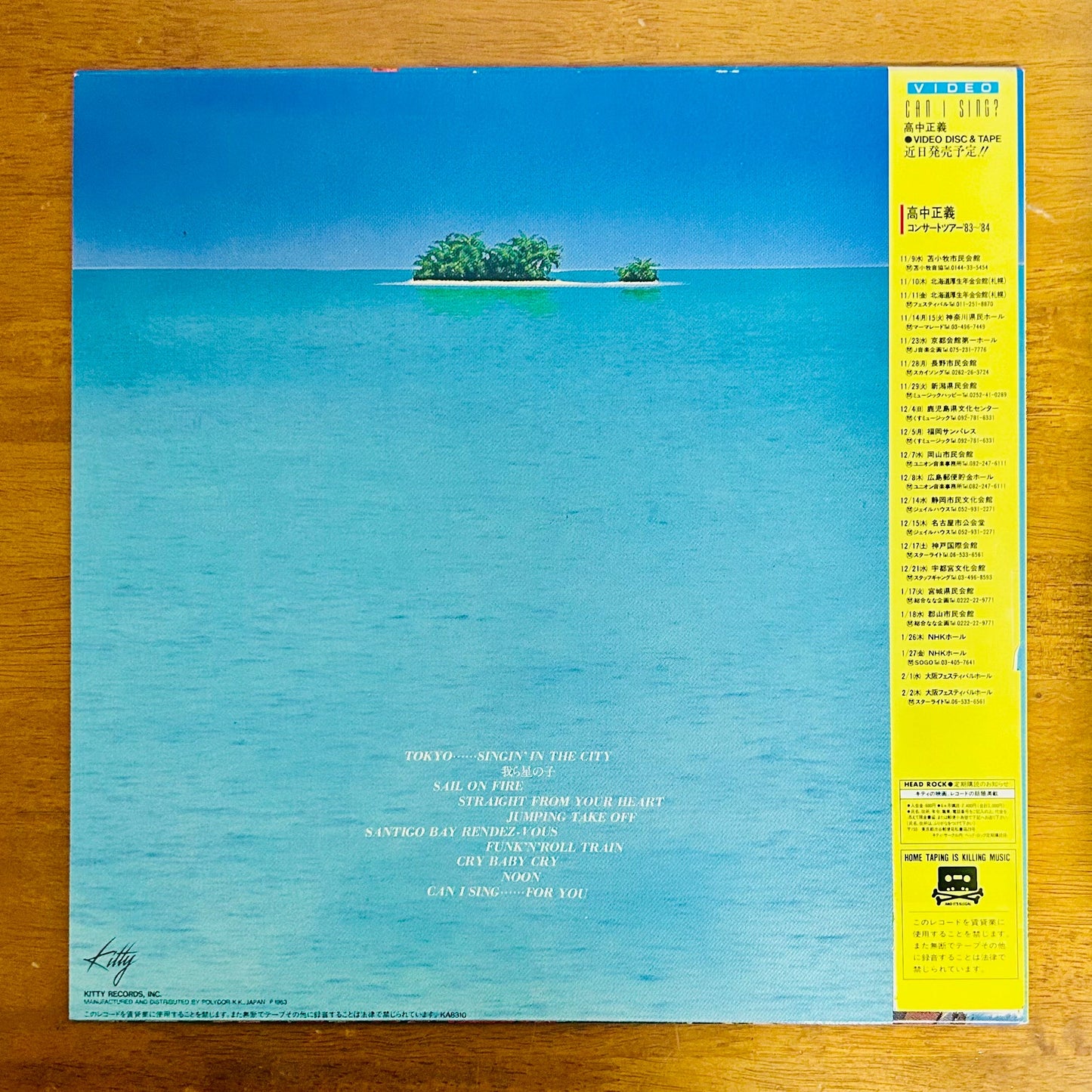 Masayoshi Takanaka/ Can I Sing?   (original 1983)