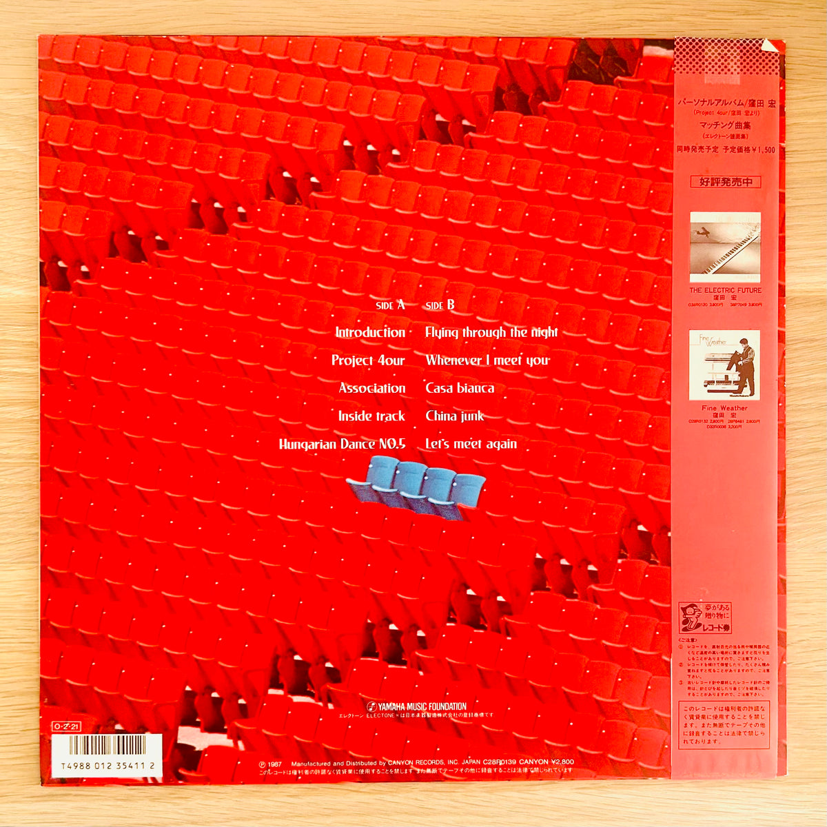 Hiroshi Kubota / PROJECT4OUR (original 1987)