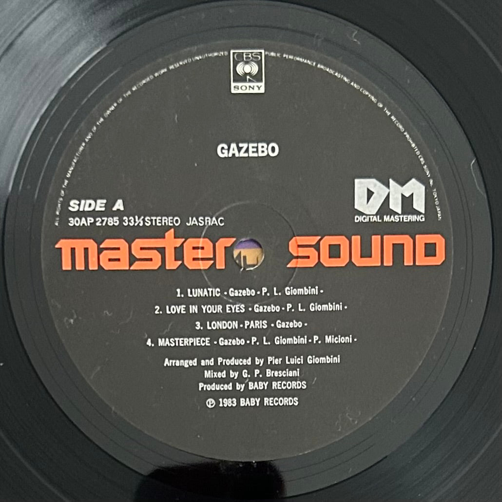 Gazebo / Gazebo  (Master Sound Japan 1984)