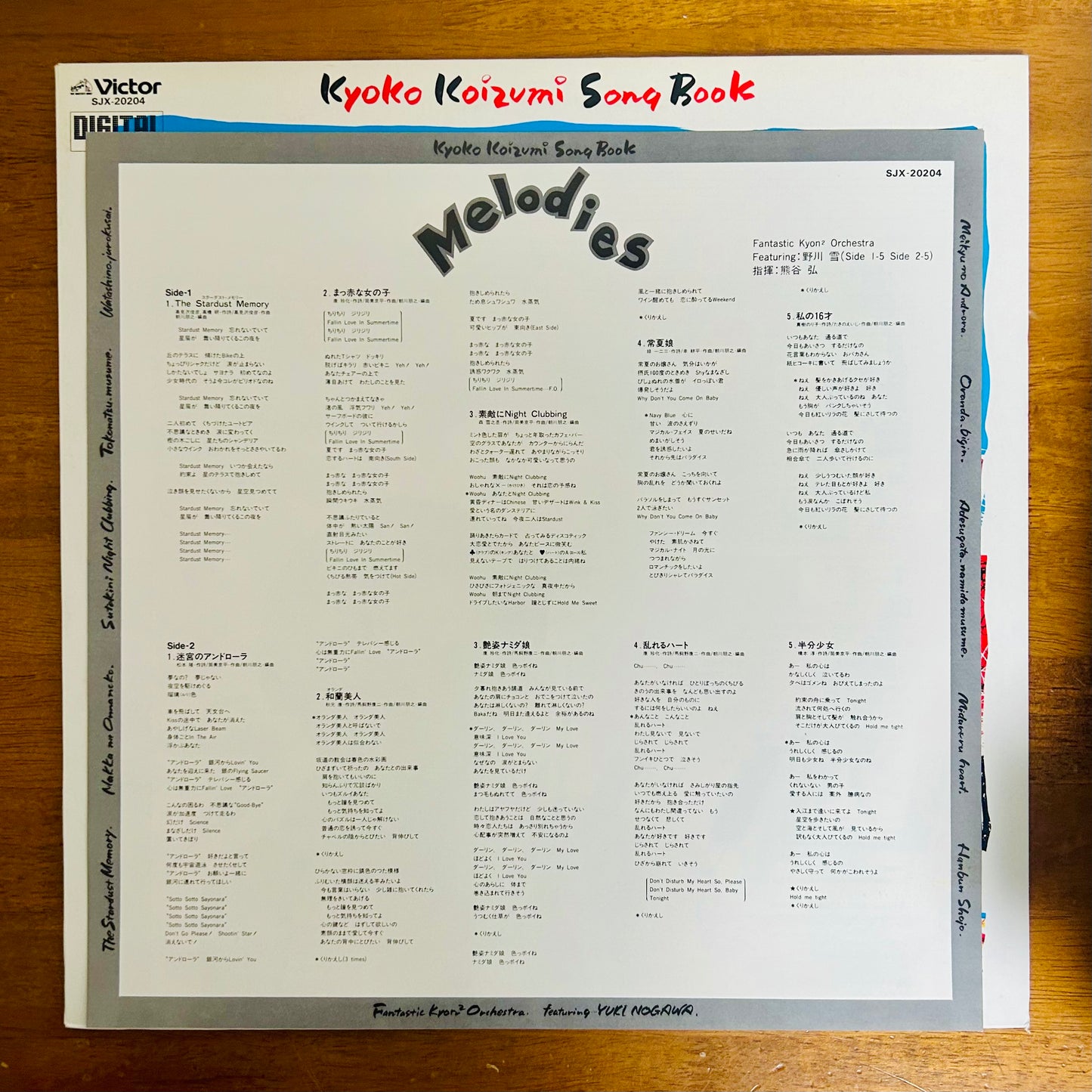 Fantastic Kyon² Orchestra Featuring Yuki Nogawa/  Melodies  (original 1985)
