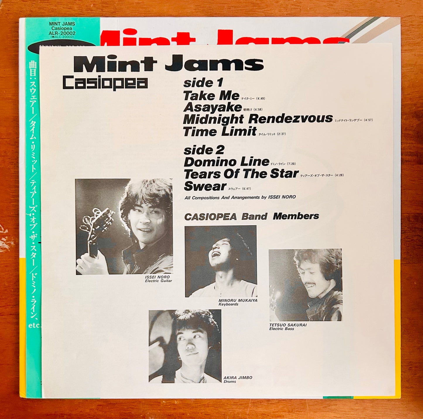 Casiopea/ Mint Jams（originalJapanPress1982）