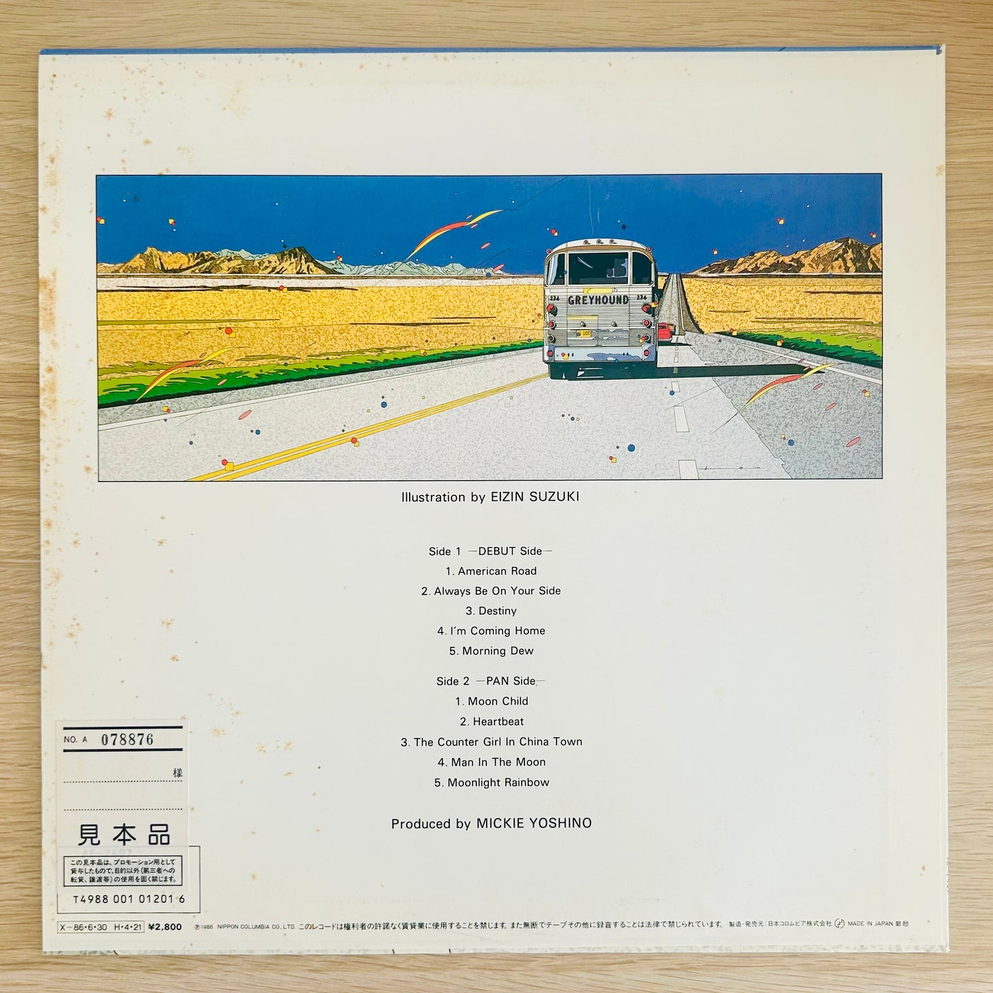 Mickey Yoshino / American Road  (original 1986)
