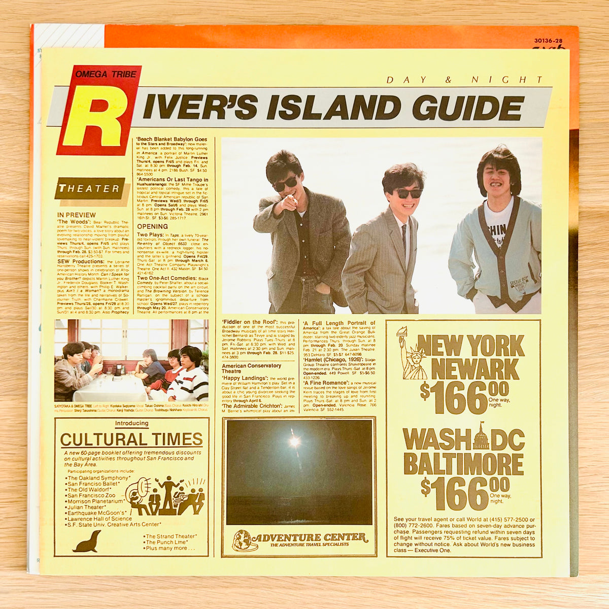 Kiyotaka Sugiyama & Omega Tribe/ River’s Island  (original 1984)