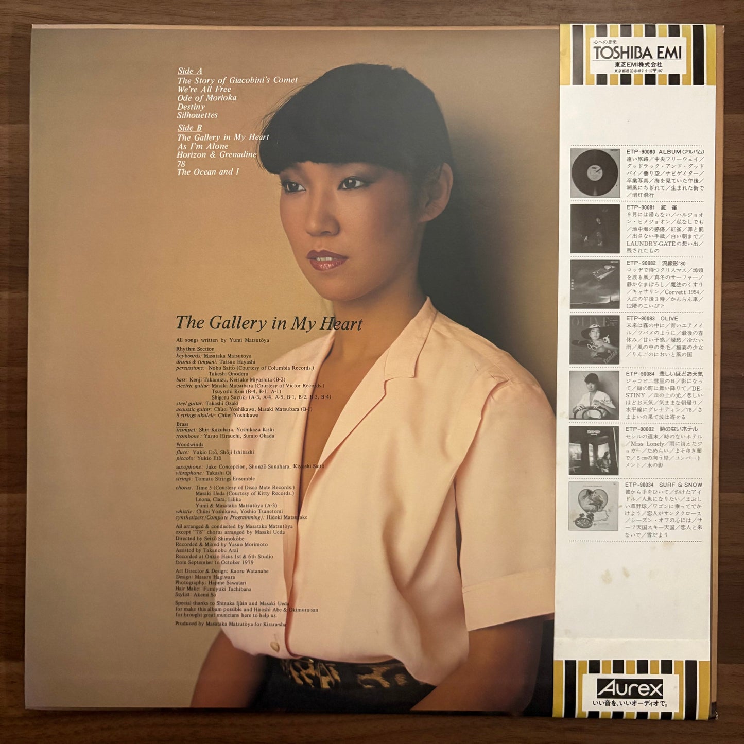 Yumi Matsutoya/ Kanashii Hodo Otenki 悲しいほどお天気  (Reissue 1981)