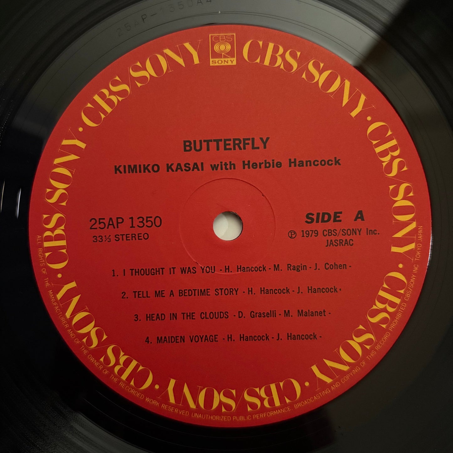 Kimiko Kasai /Butterfly  (original 1979)