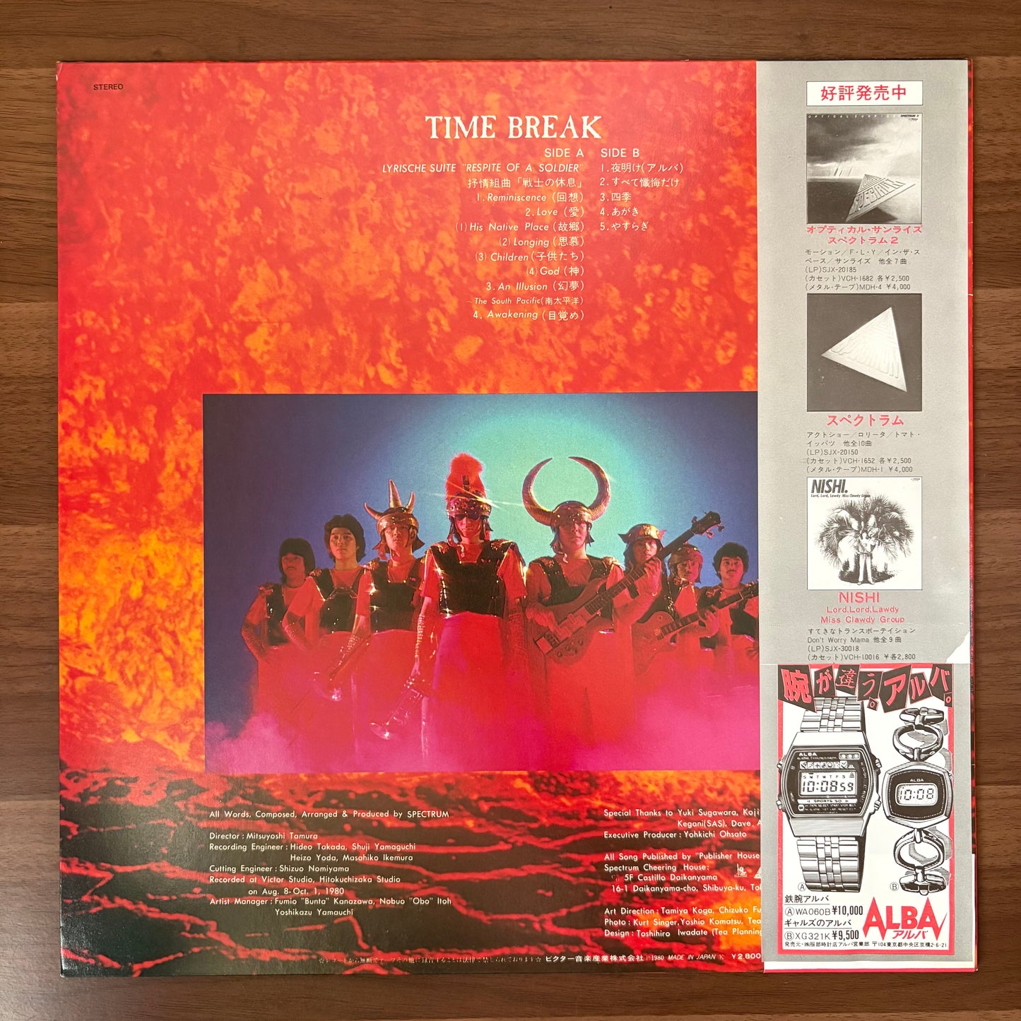 Spectrum/ Time Break  (original 1980)