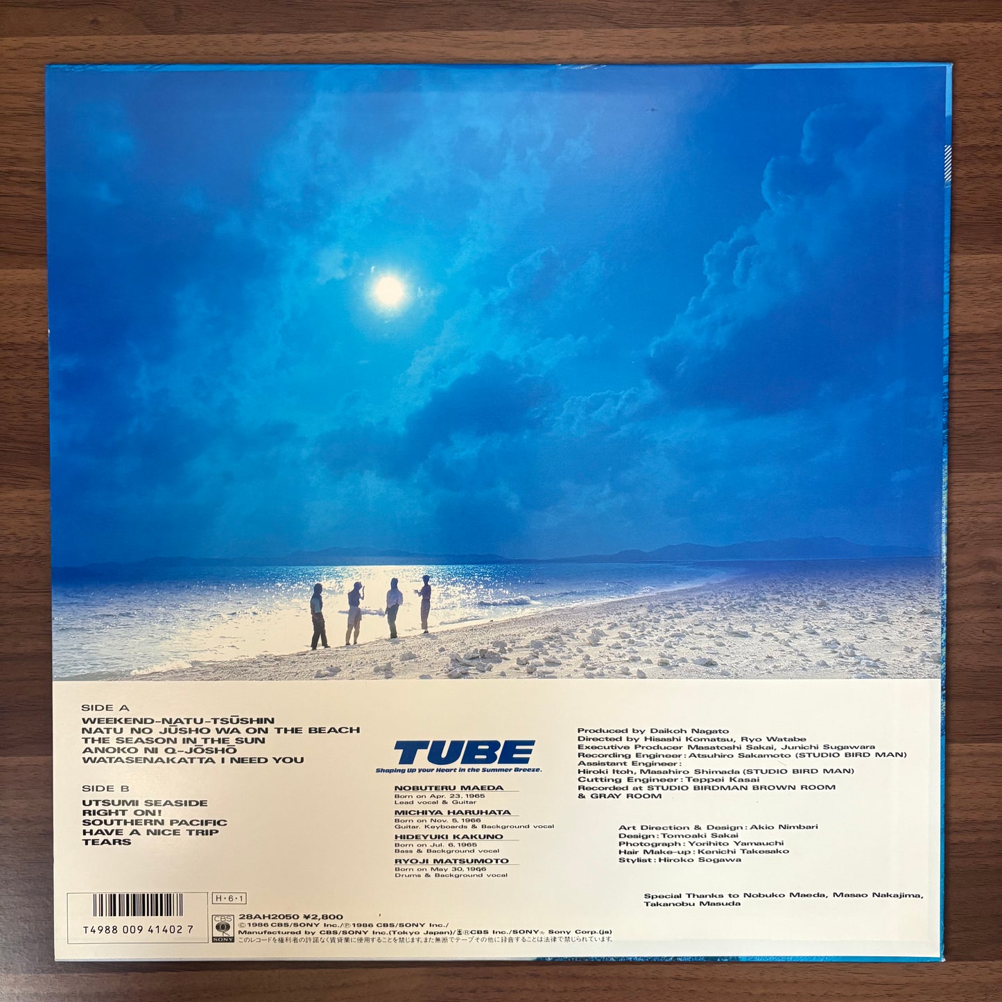 TUBE /The Season In The Sun  (original 1986)