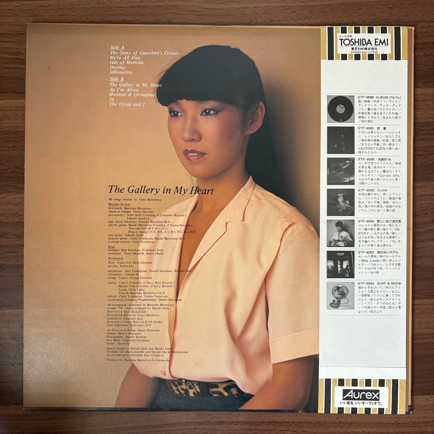 Yumi Matsutoya/ Kanashii Hodo Otenki 悲しいほどお天気  (Reissue 1981)