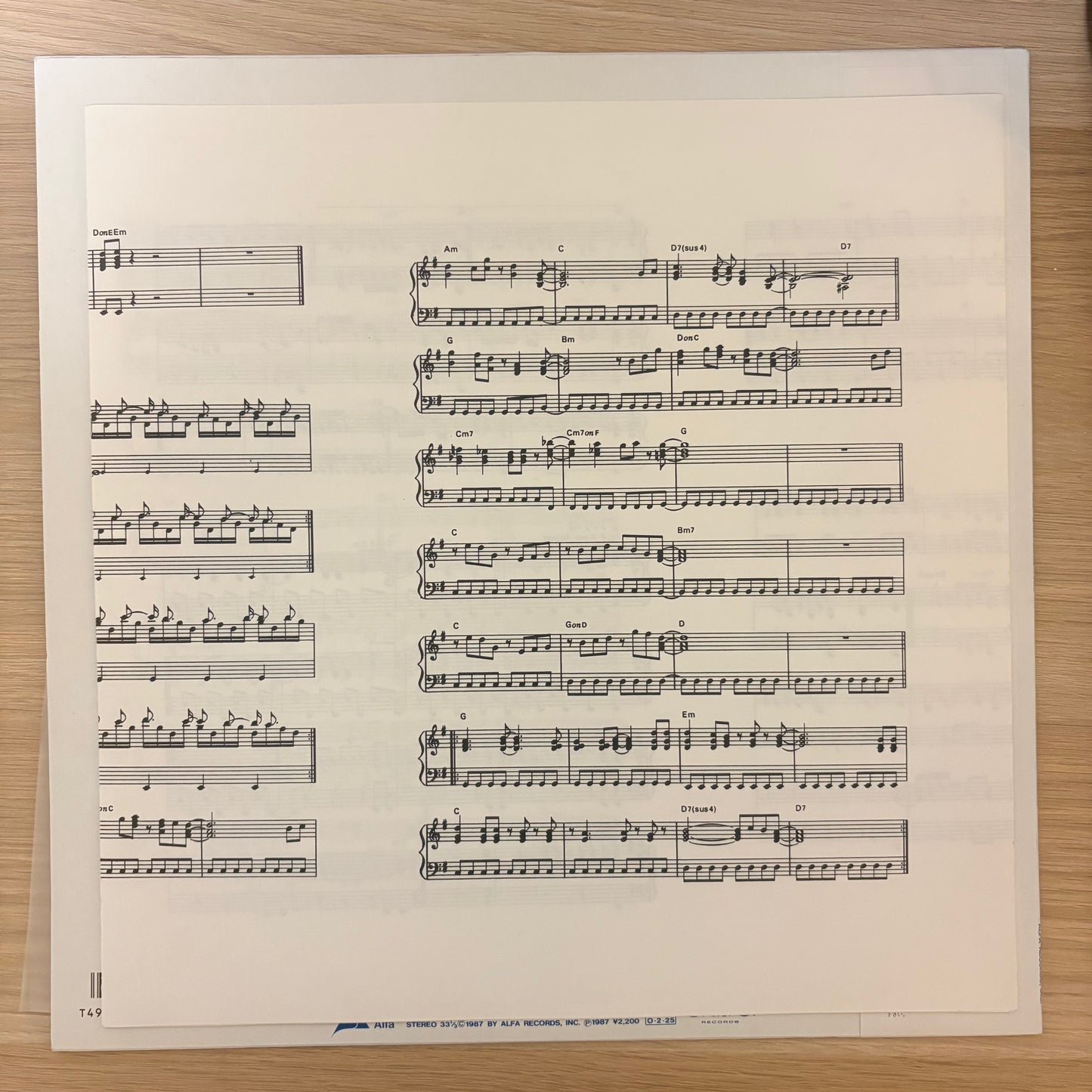 Various /	Sega Game Music Vol.2（Original1987）