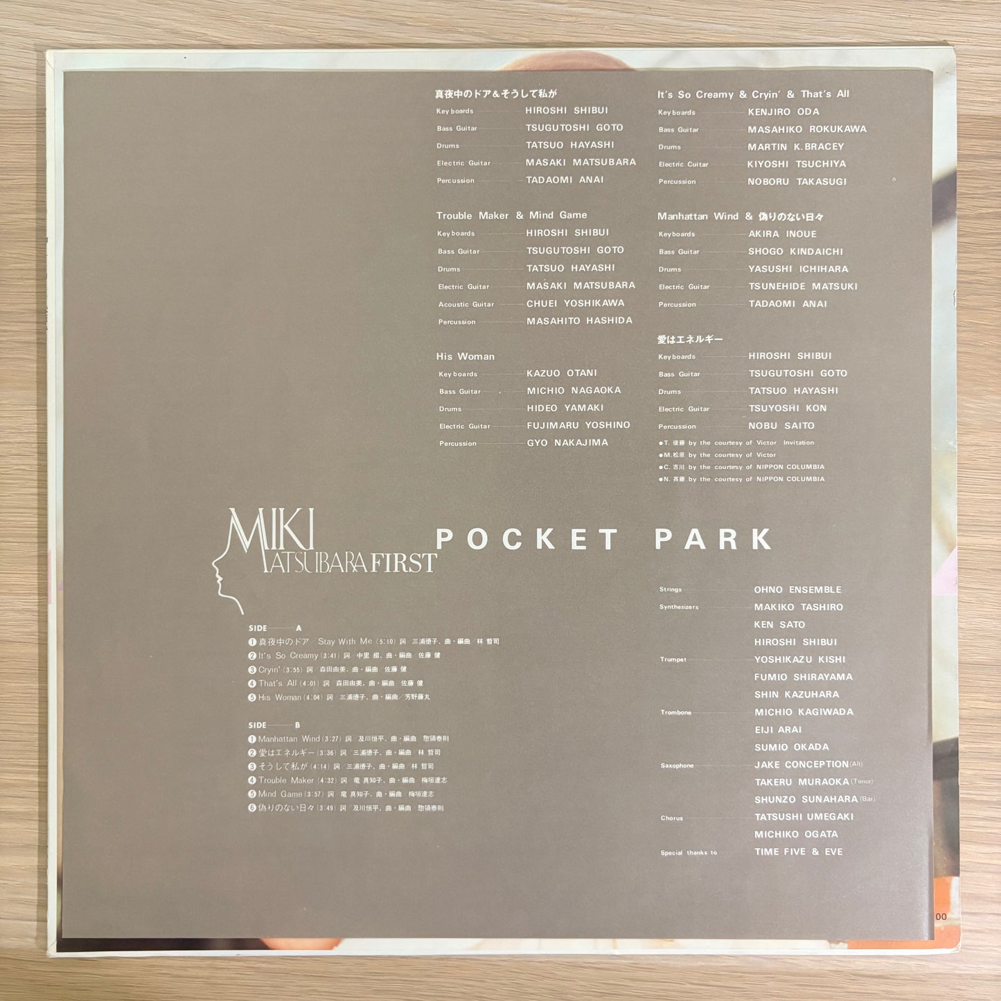 Miki Matsubara /Pocket Park（Original1980）